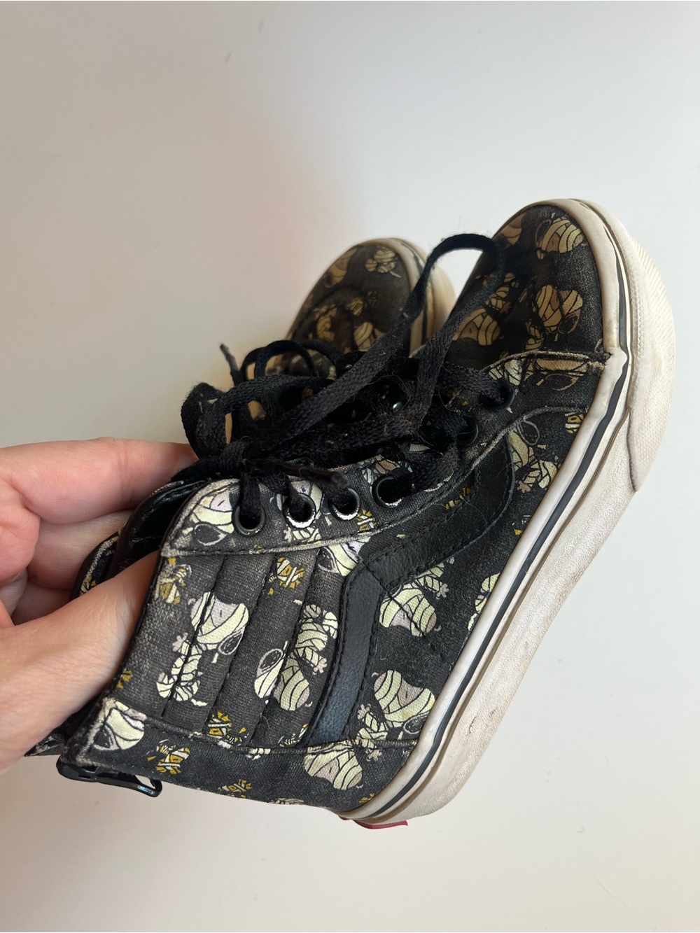 Vans Kids Snoopy Halloween High-Top Skate Shoe